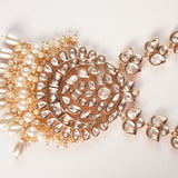 Shaheena Kundan Necklace with mangtika