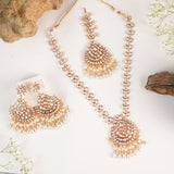 Shaheena Kundan Necklace with mangtika