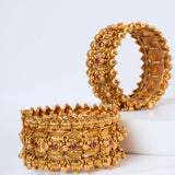 Radhika Golden Kangan (Set of 2)