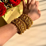 Radhika Golden Kangan (Set of 2)