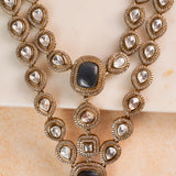 Rhea Double layer Necklace set