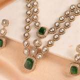 Rhea Double layer Necklace set