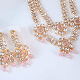 Maha Kundan Double layered set