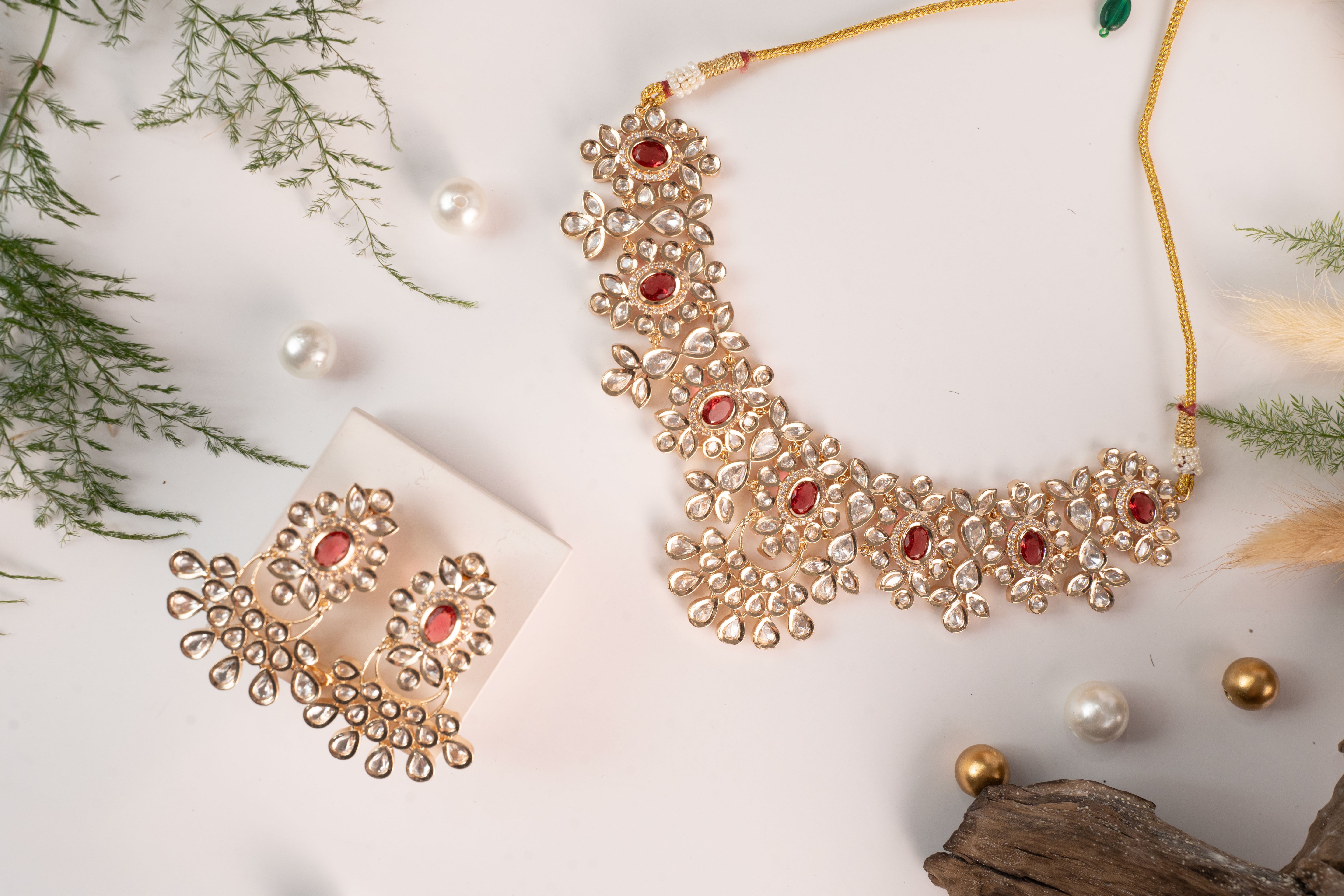 Kashish Kundan Necklace Set
