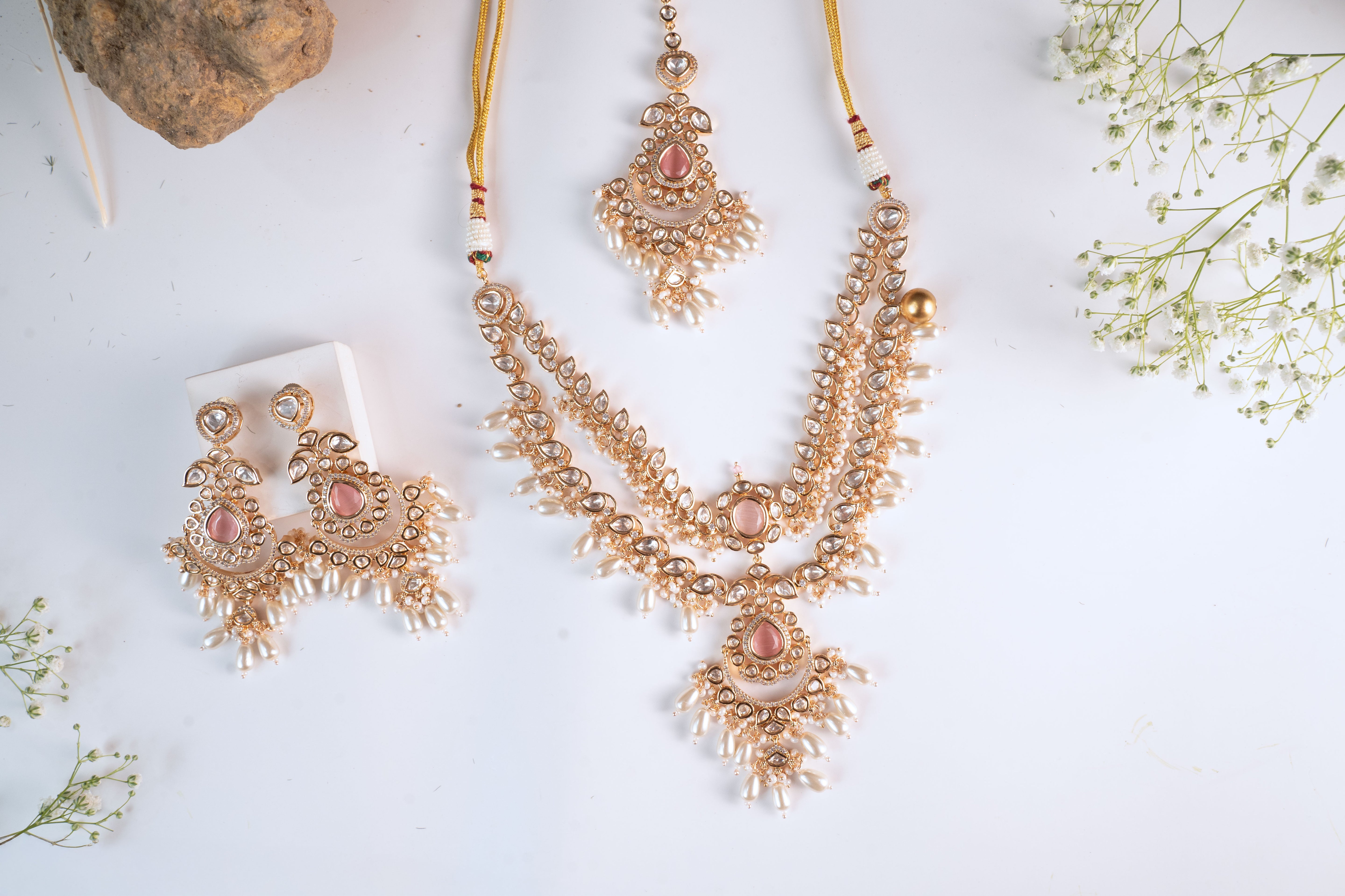 Jannat Layered Kundan necklace