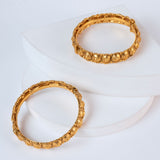 Akshara Golden Kangan (Set of 2)