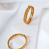 Akshara Golden Kangan (Set of 2)