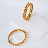 Akshara Golden Kangan (Set of 2)