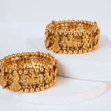 Sejal Golden Kangan (Set of 2)