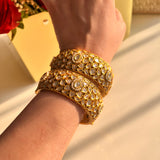 Zoya Gold Kundan Kangan (Set of 2)