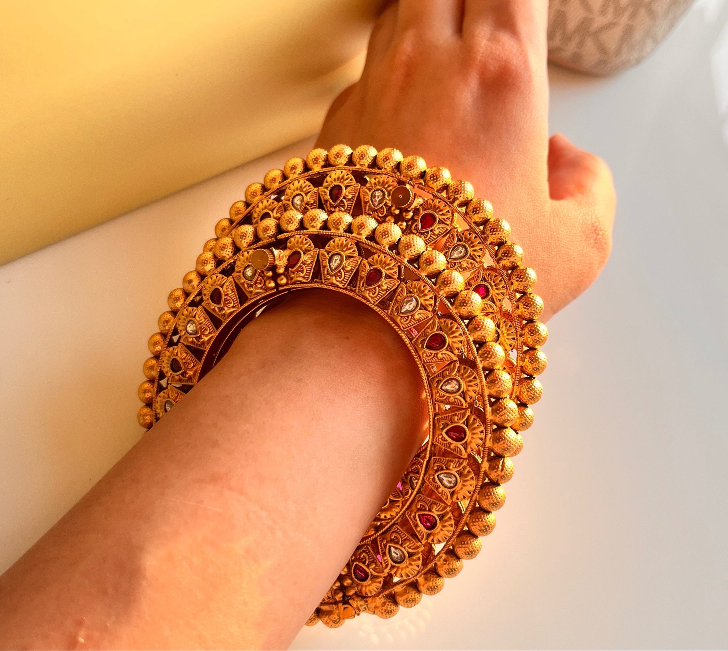Safa Golden Kangan (Set of 2)